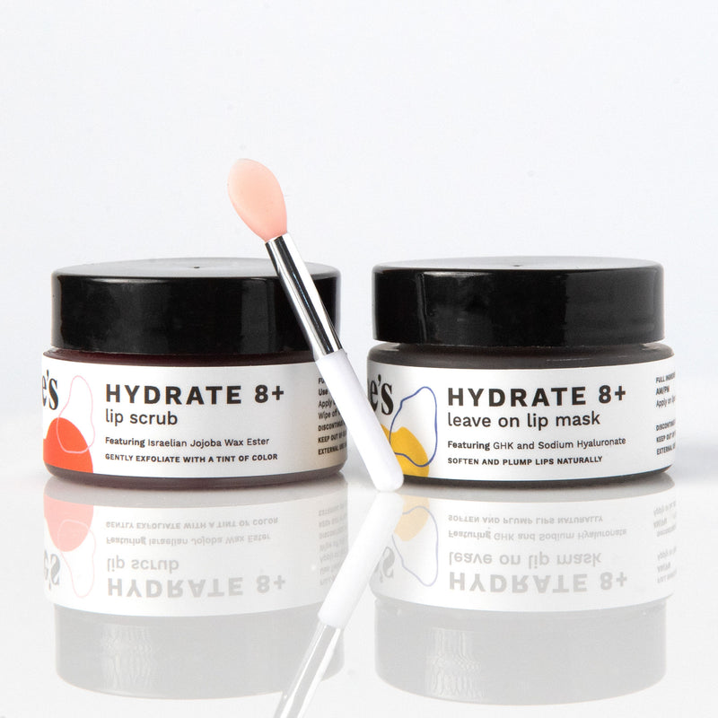 Hydrate 8+ lip scrub
